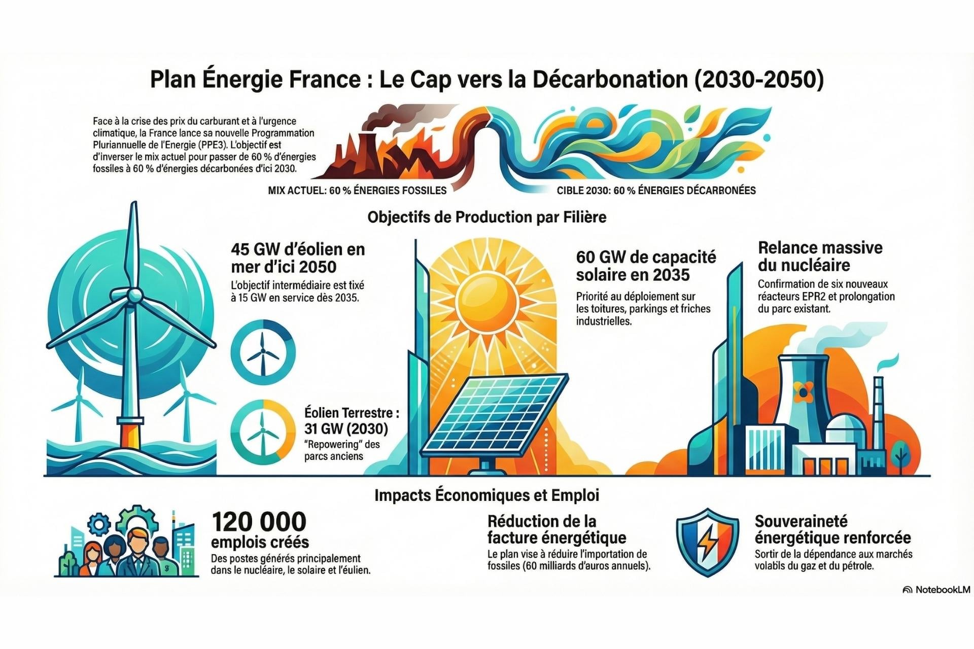 Plan Crise Carburant Renouvelable Infographie