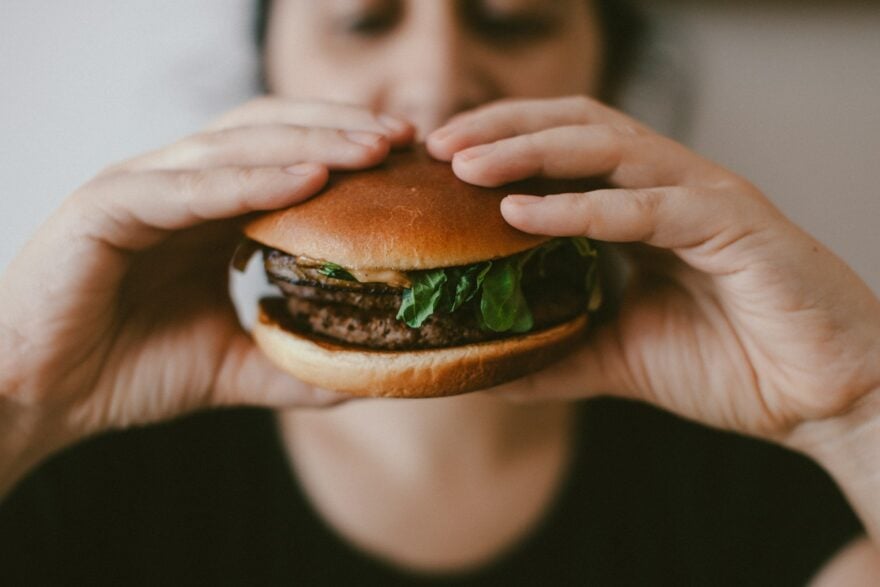 Hamburger, Viande