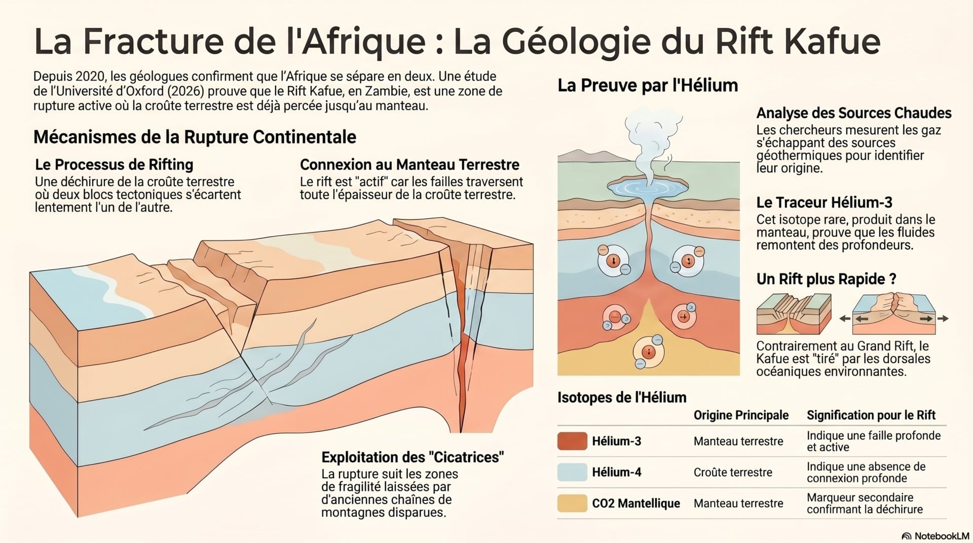 La Géologie Du Rift Kafue