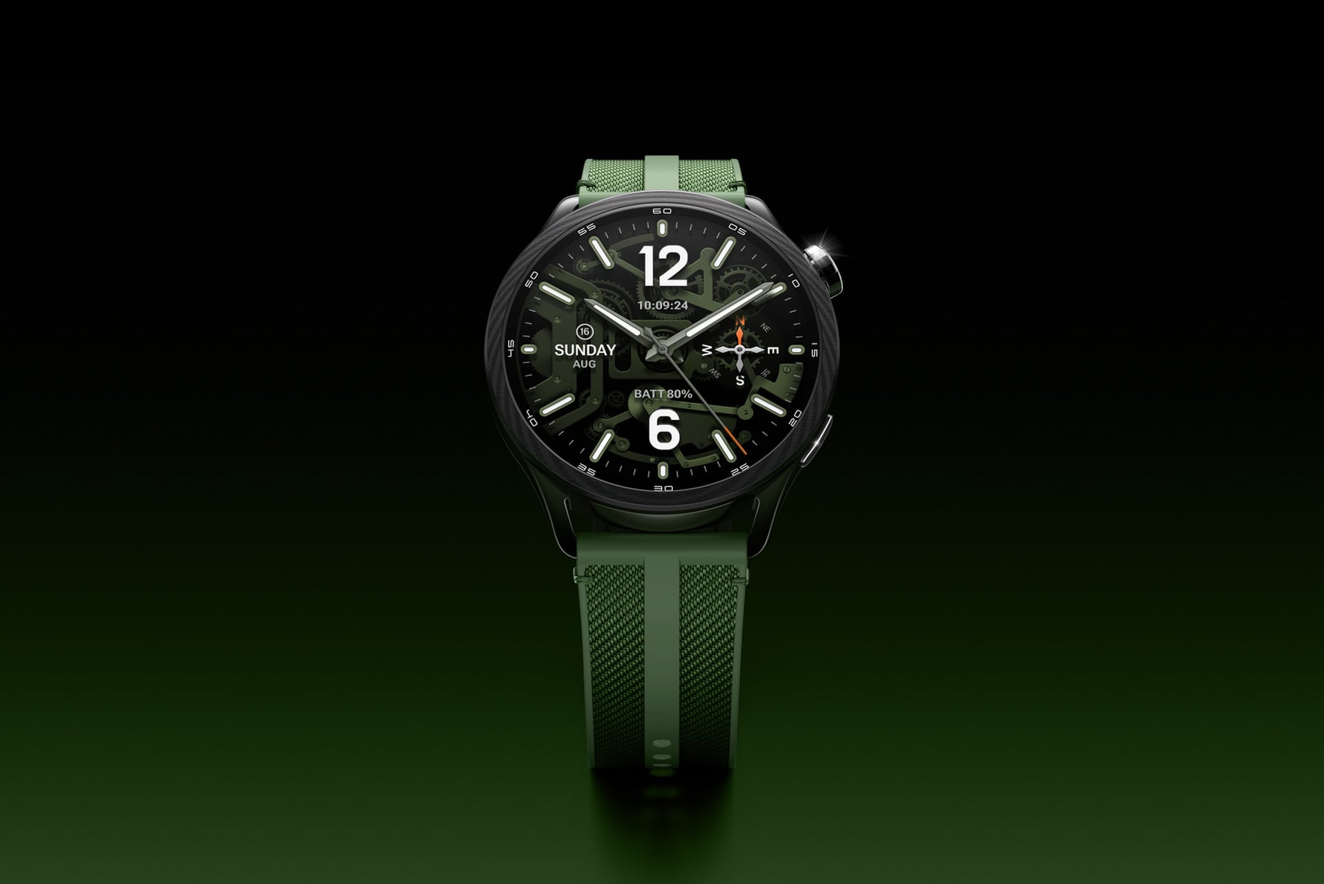 Xiaomi Watch S5 46mm Green2 With Background