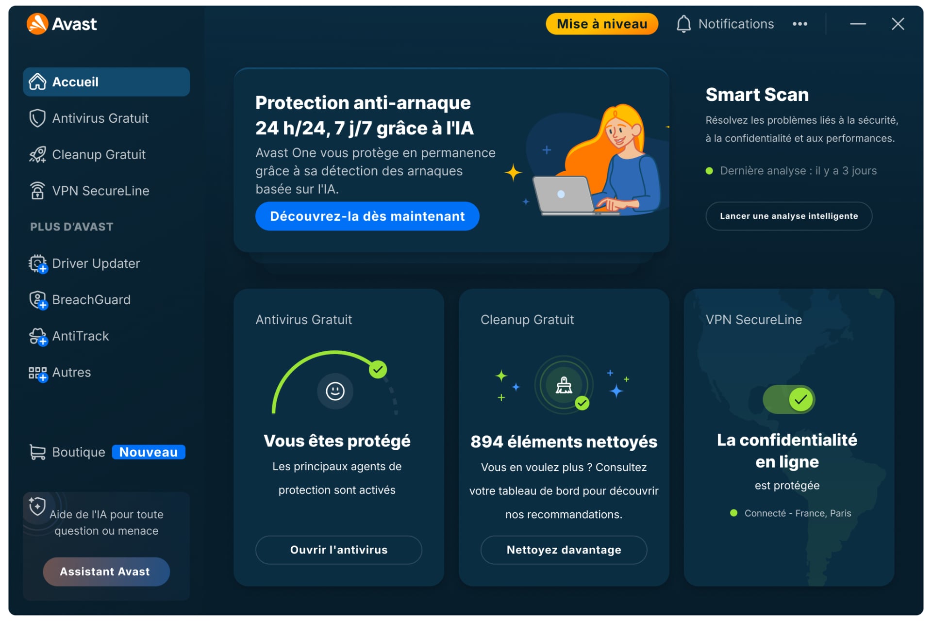 Avast One Cybersec