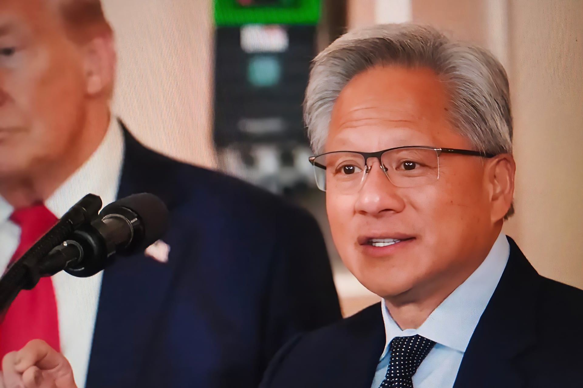 donald trump nvidia jensen huang