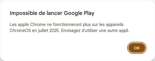 Erreur Google Play