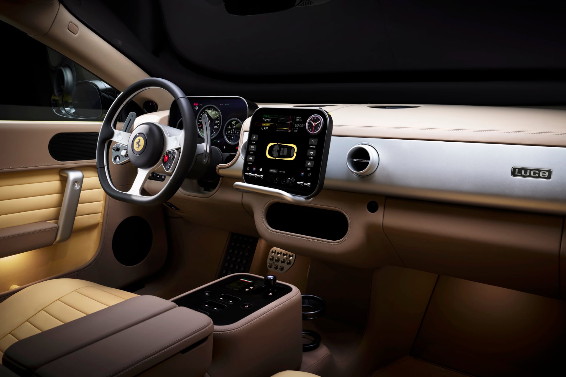 Ferrari Luce Electrique 2026 Habitacle
