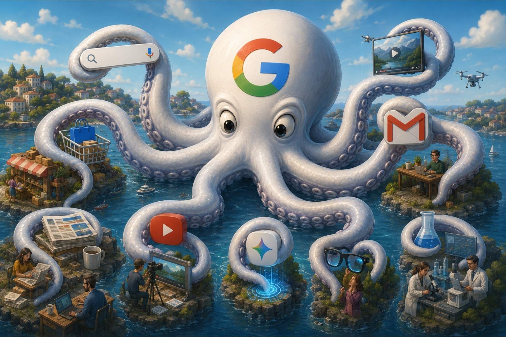 Google Io Pieuvre Pire