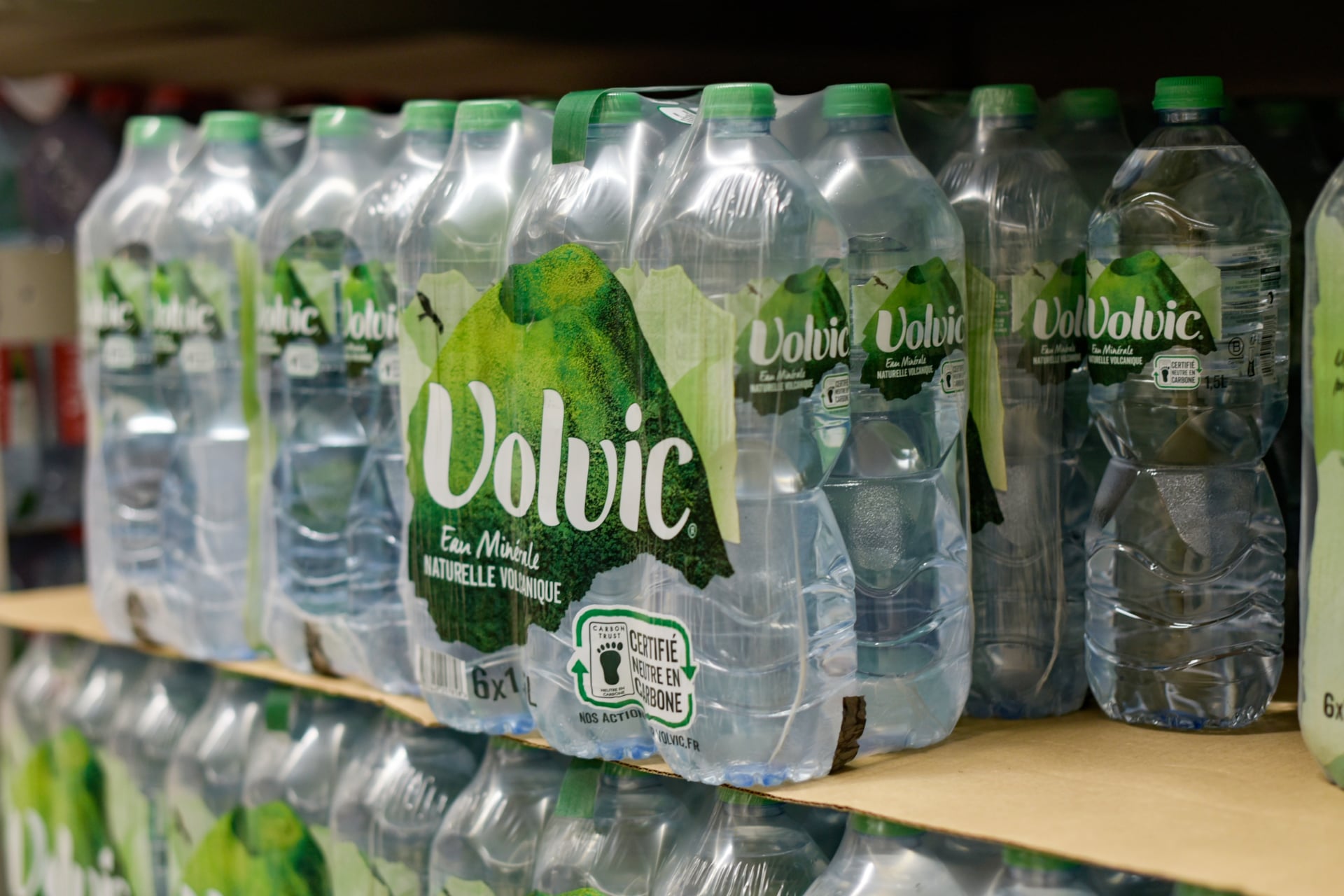 volvic bouteille plastique recycle 2026