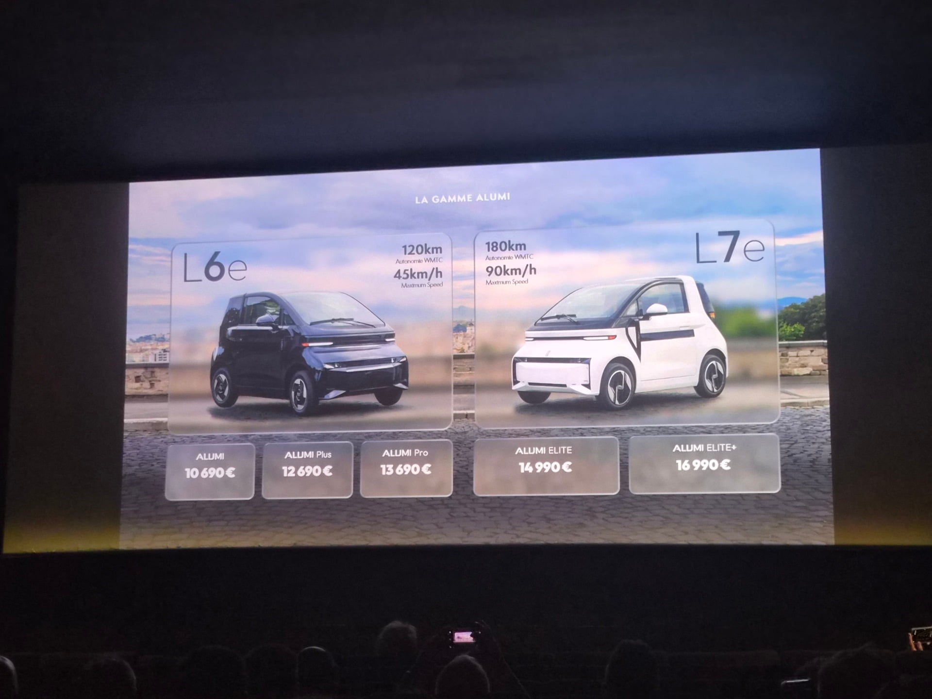 Linktour Modelabs voiture éléctrique sans permis Alumi prix