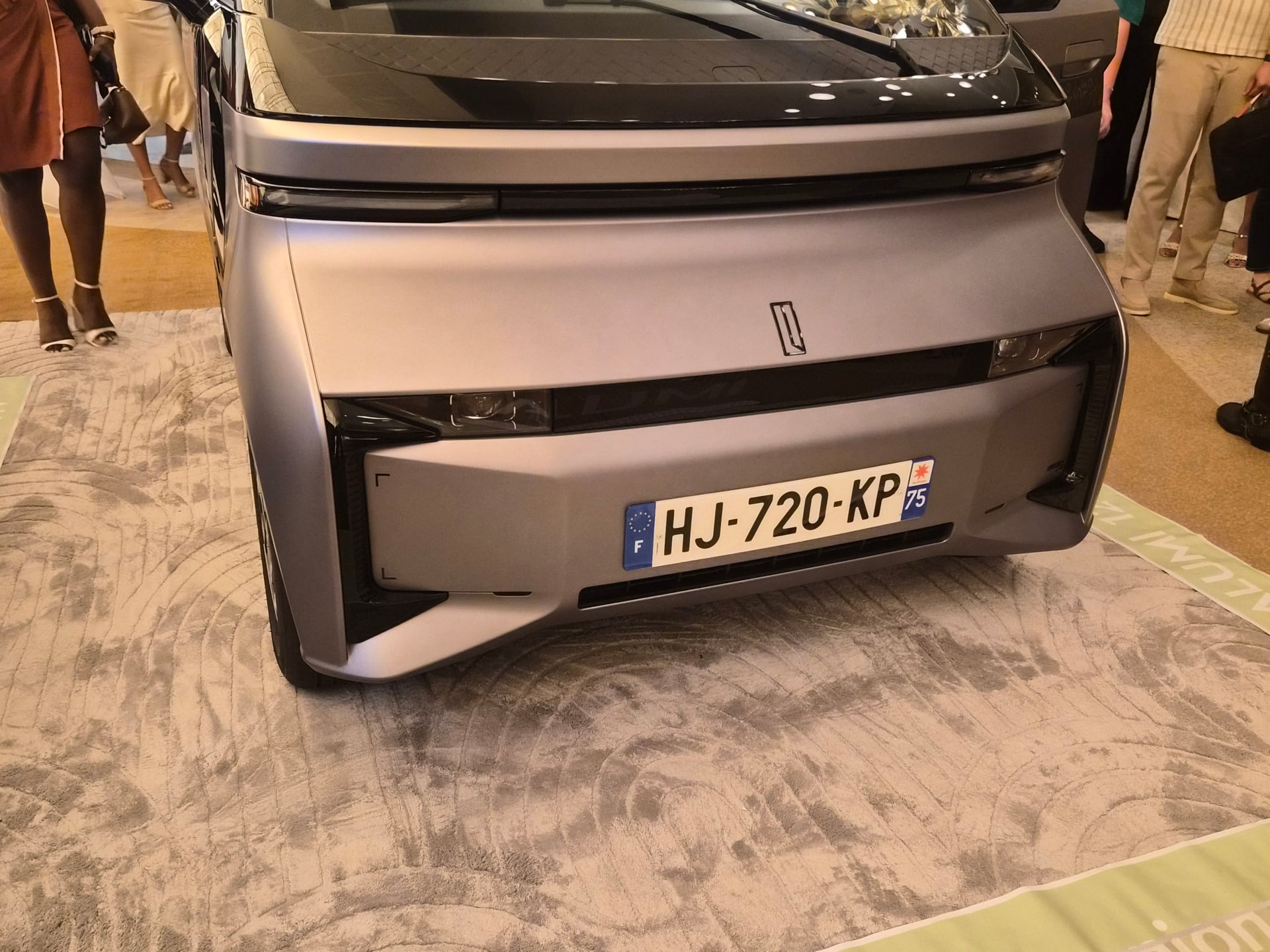 Linktour Modelabs voiture éléctrique sans permis Alumi lancement