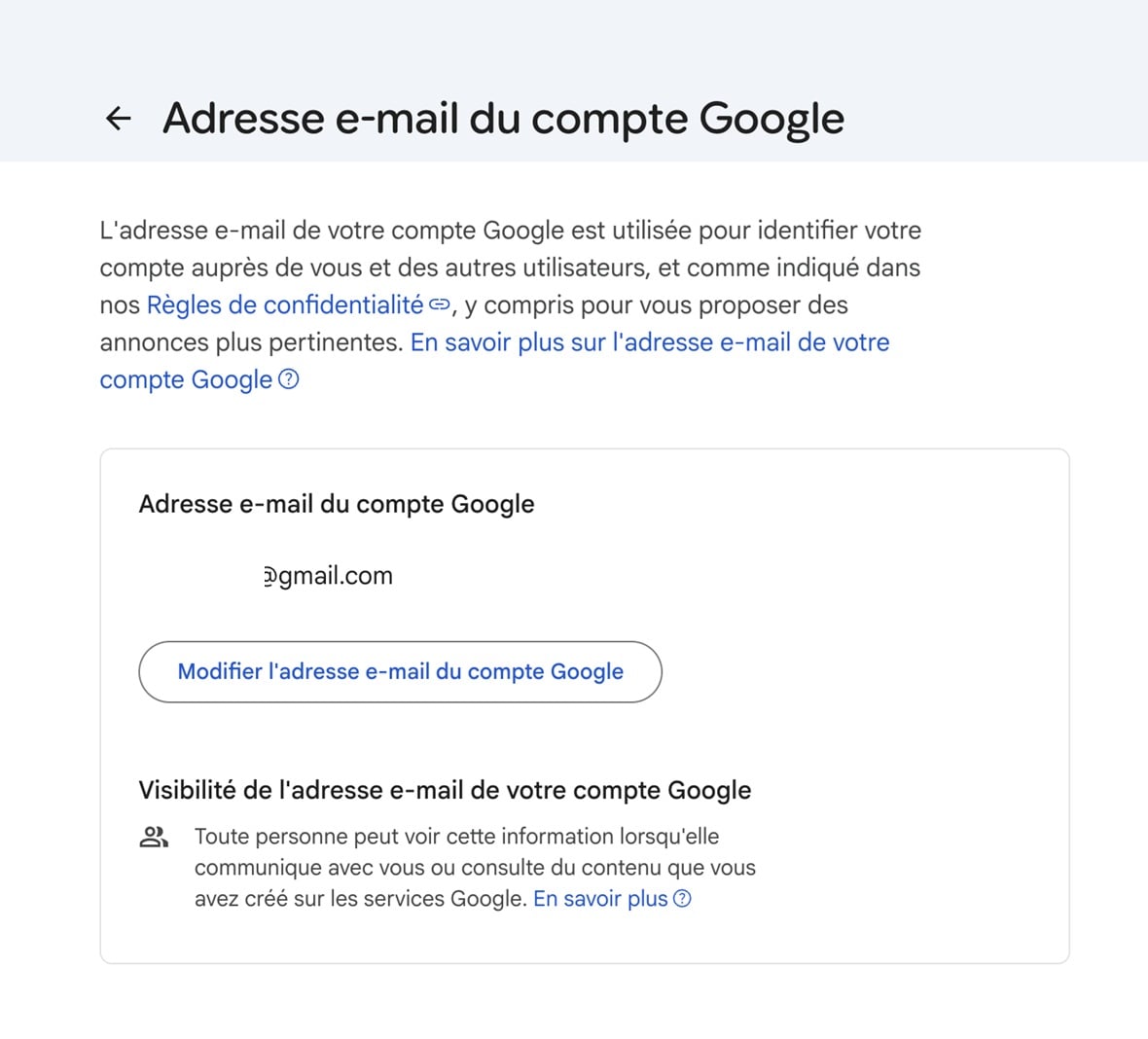 Compte Gmail