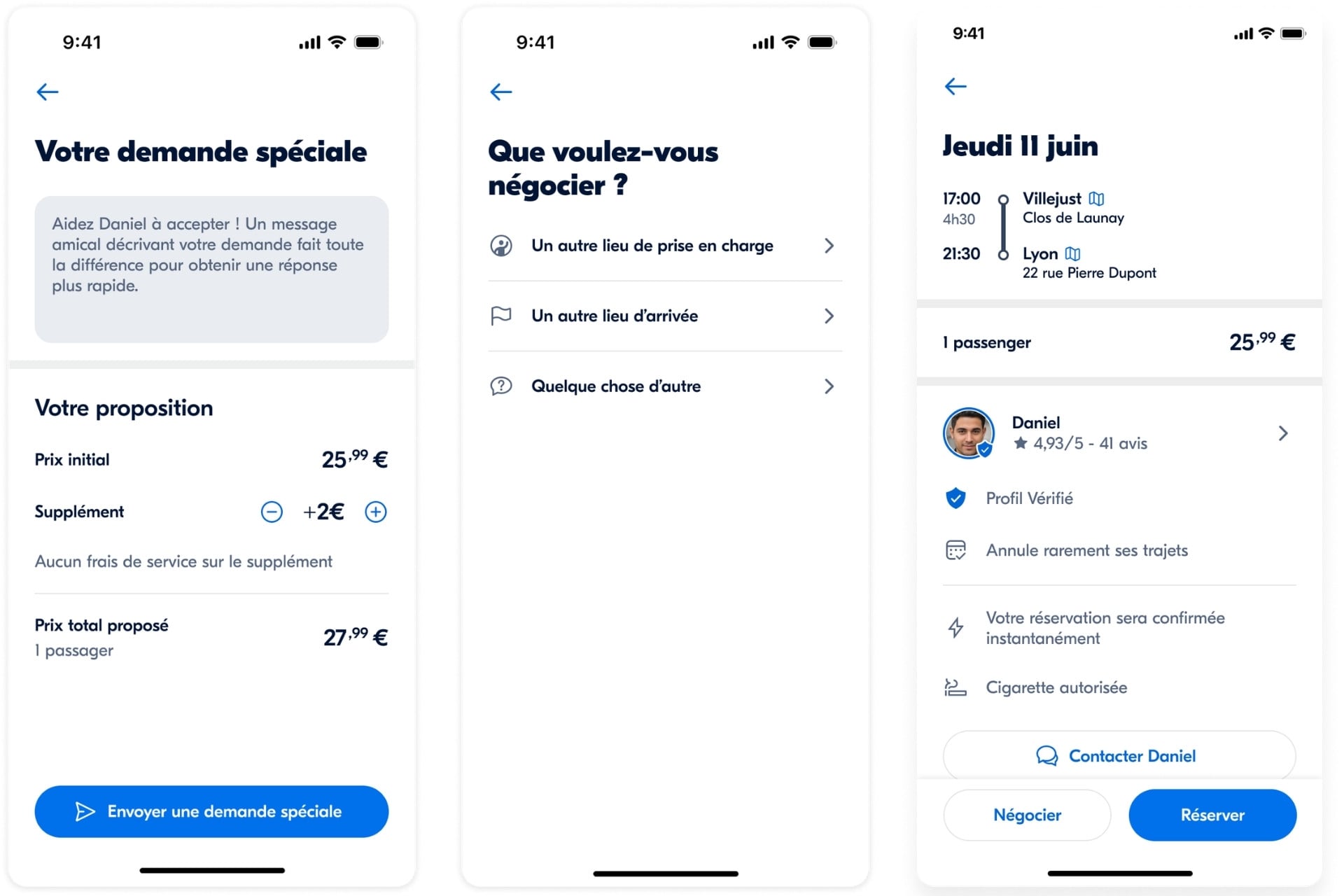 Blablacar Detour Nego