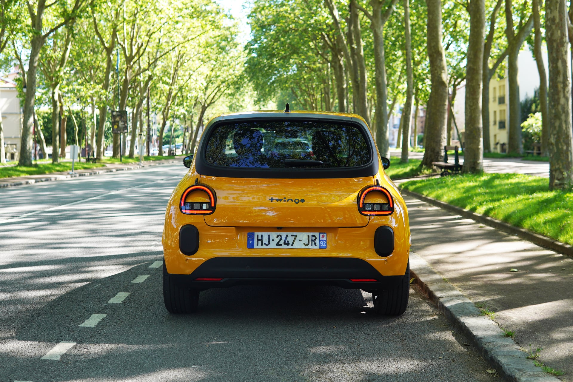 Essai Renault Twingo Electrique 2026 E Tech Arriere Design