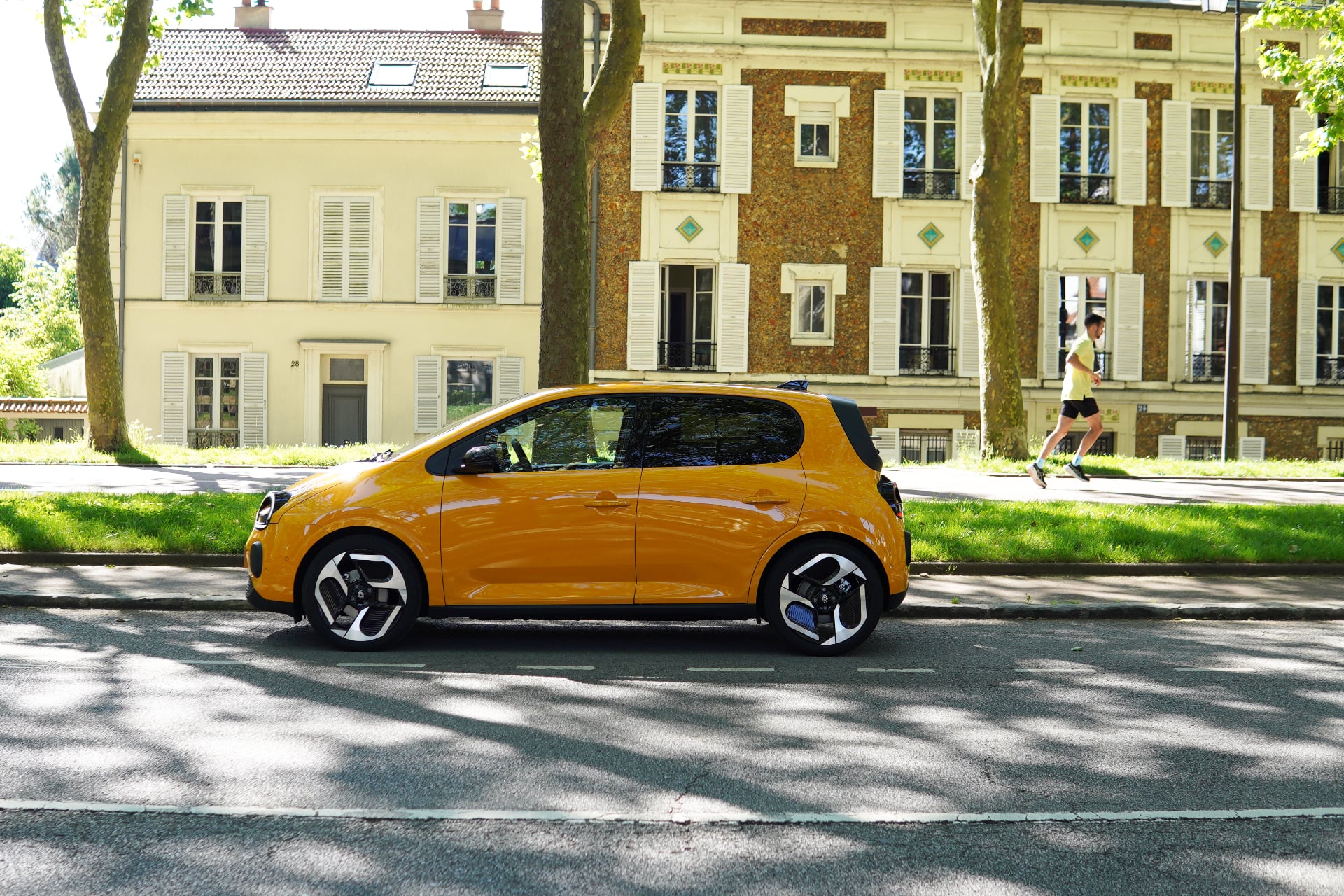 Essai Renault Twingo Electrique 2026 E Tech Design Profil
