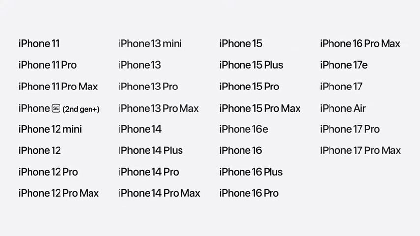iPhone iOS 27