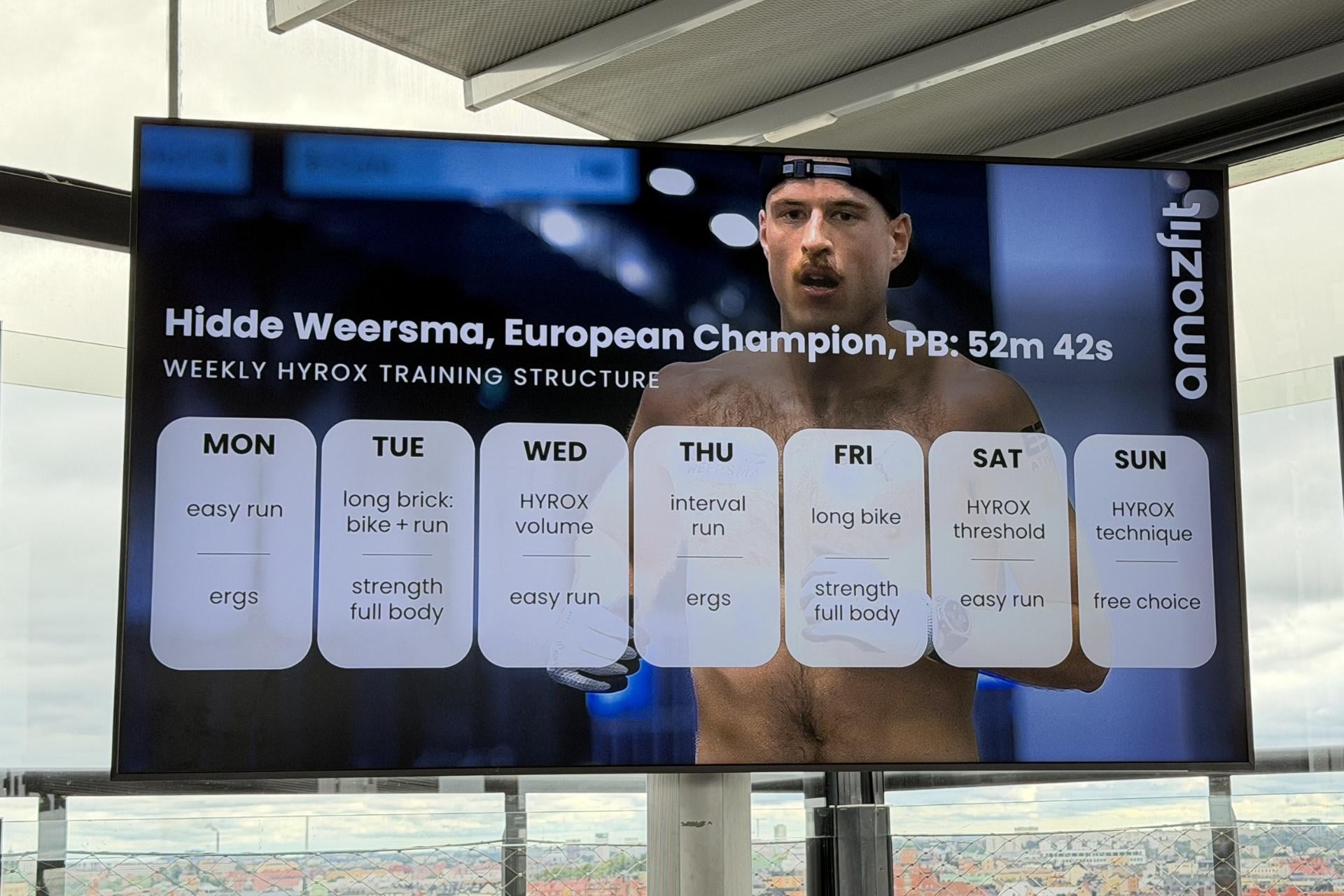 Programme Hyrox Champion Europe