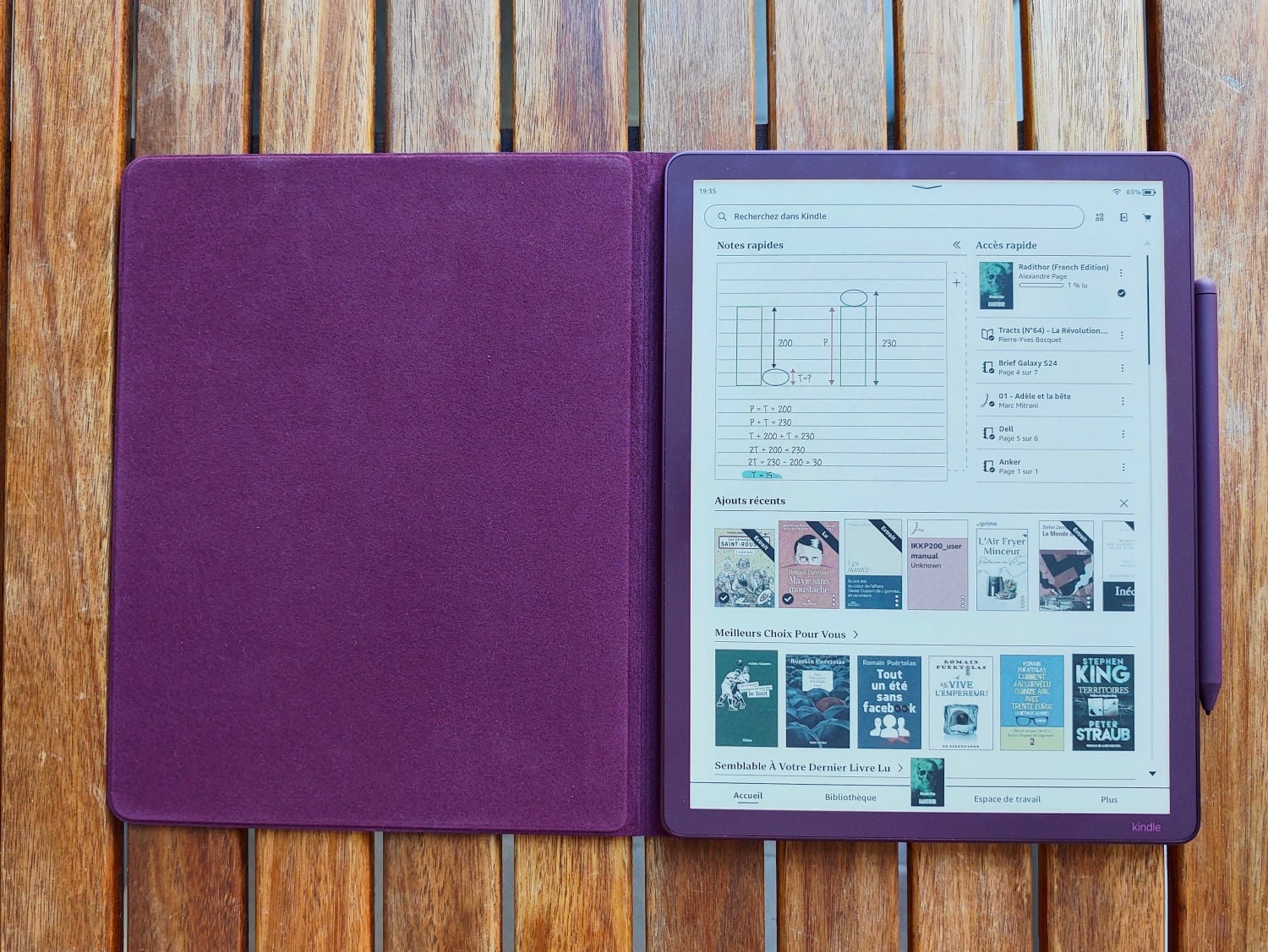 Amazon Kindle Colorsoft Scribe