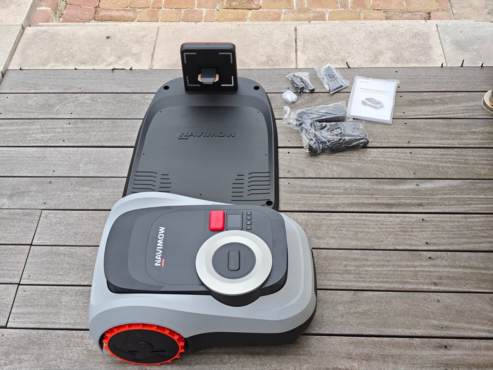 Robot tondeuse Navimow i208 LiDAR test avis navigation et tonte installation facile