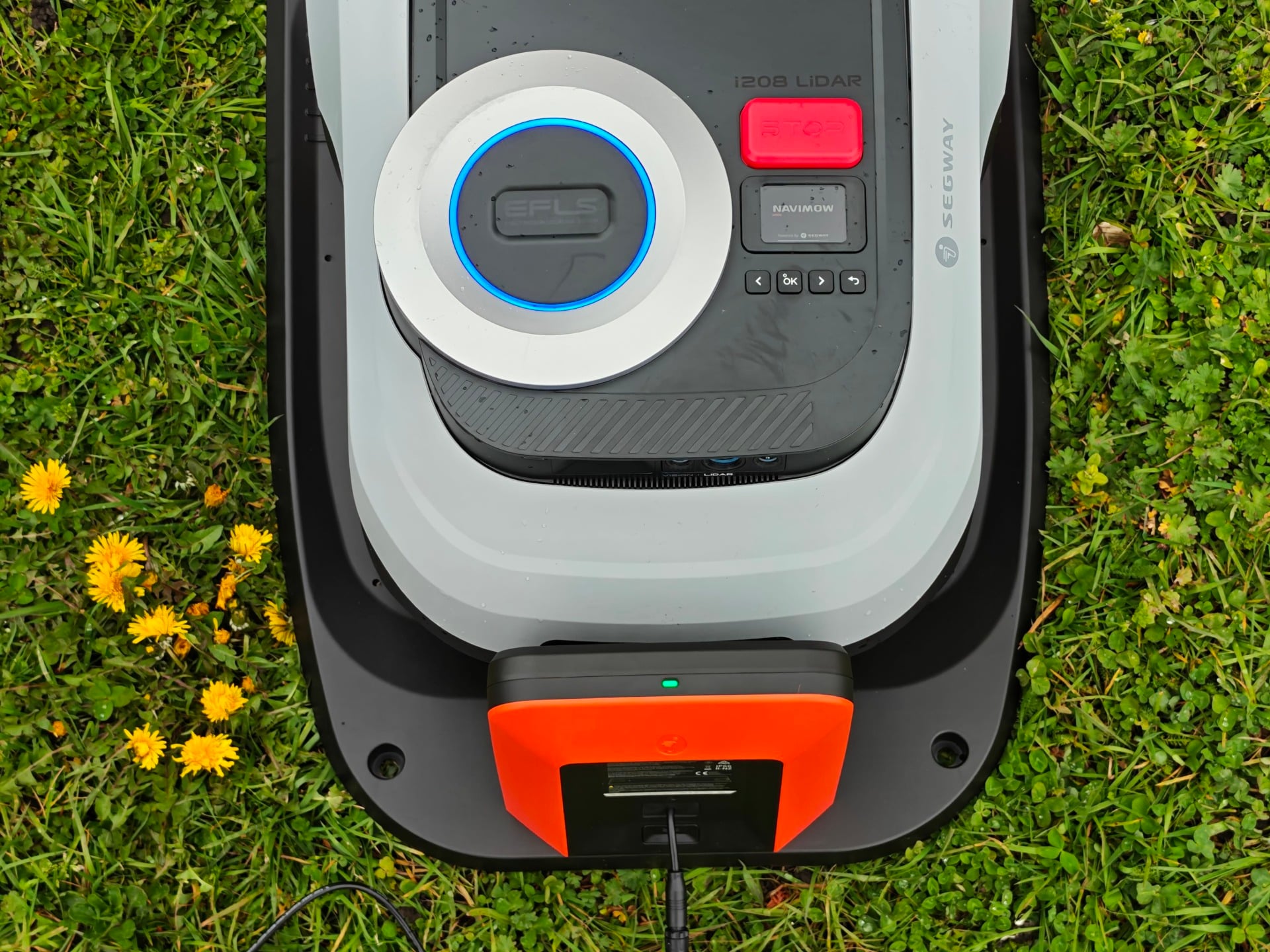Robot tondeuse Navimow i208 LiDAR test avis jardins complexes
