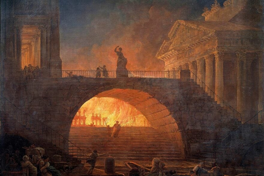 18 juillet 64 : l’un des incendies les plus ravageurs de l’histoire a brulé Rome et redessiné les villes face aux méga-feux