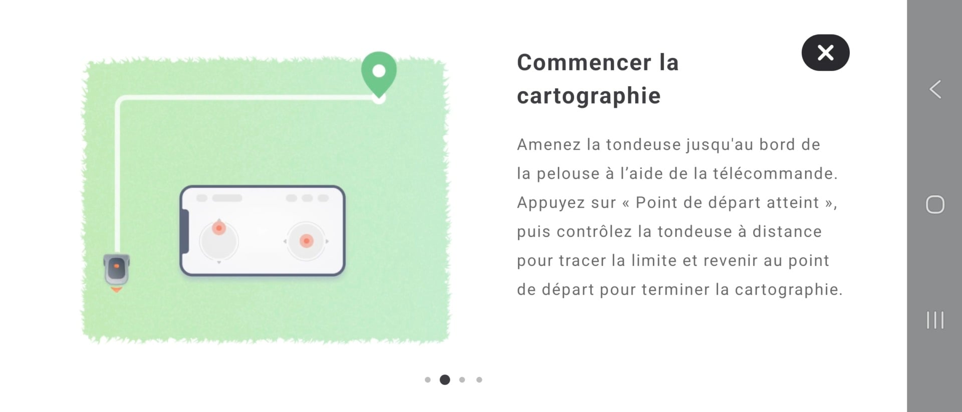 Cartographie manuelle robot tondeuse 2026 guide achat Navimow