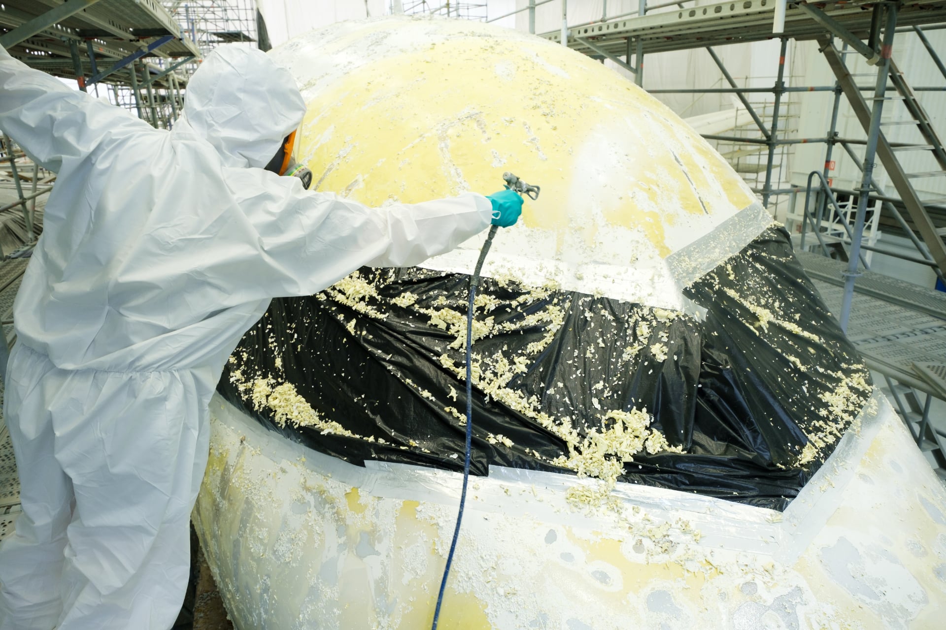 avion peinture reduction europe