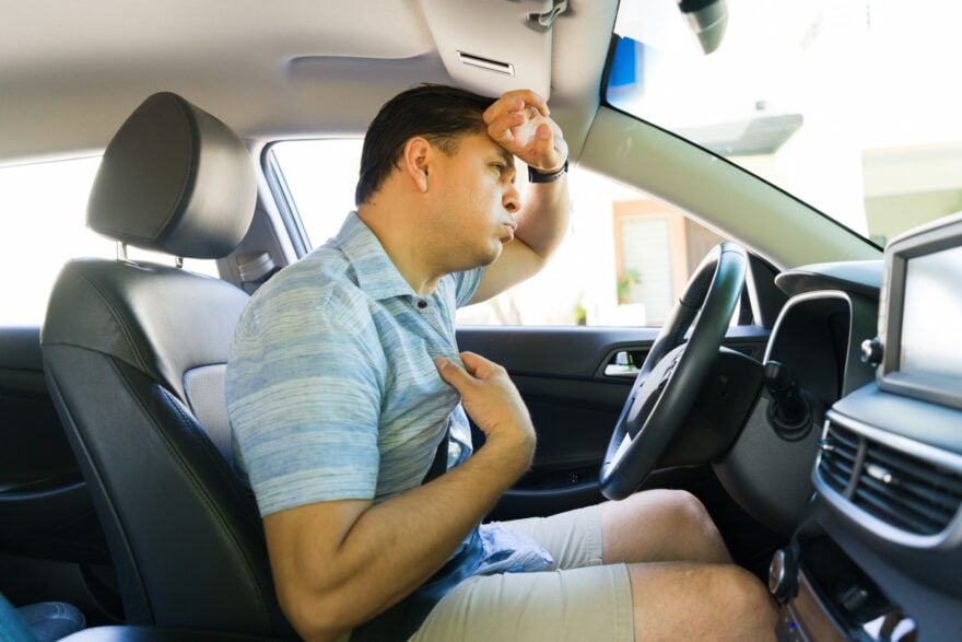Canicule Voiture
