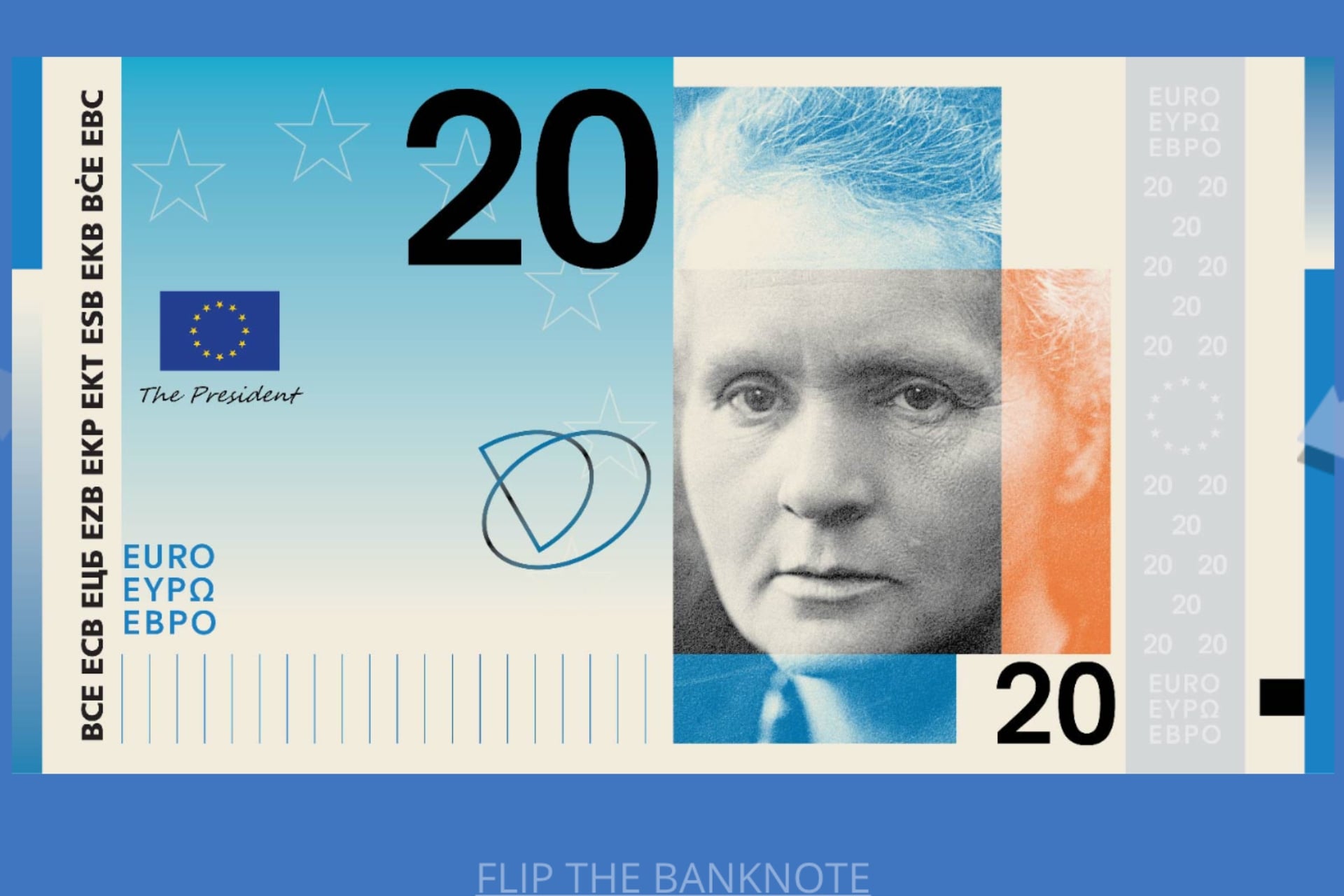 Euro Design Marie Curie