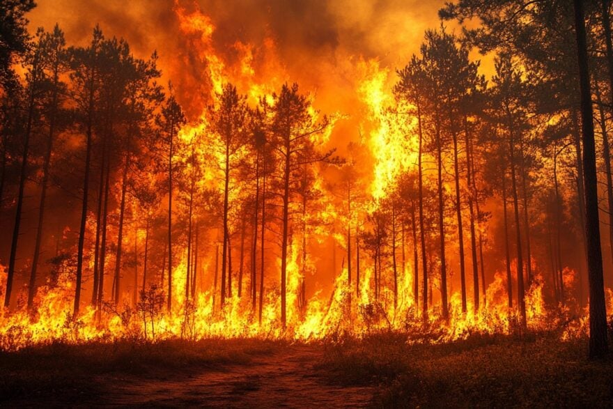 Feu Foret Fontainebleau