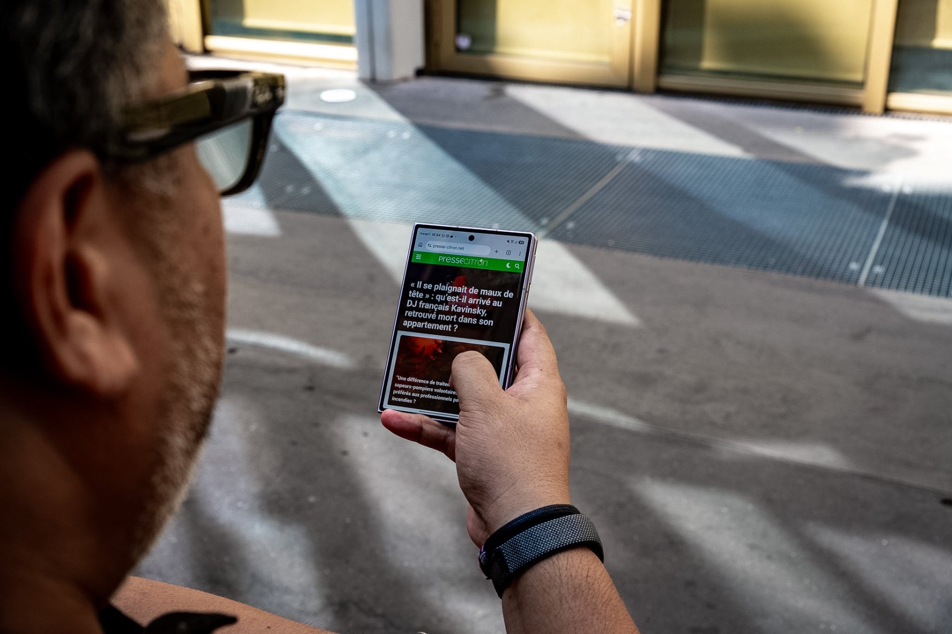 Test Galaxy Z Fold8 Lecture Ferme