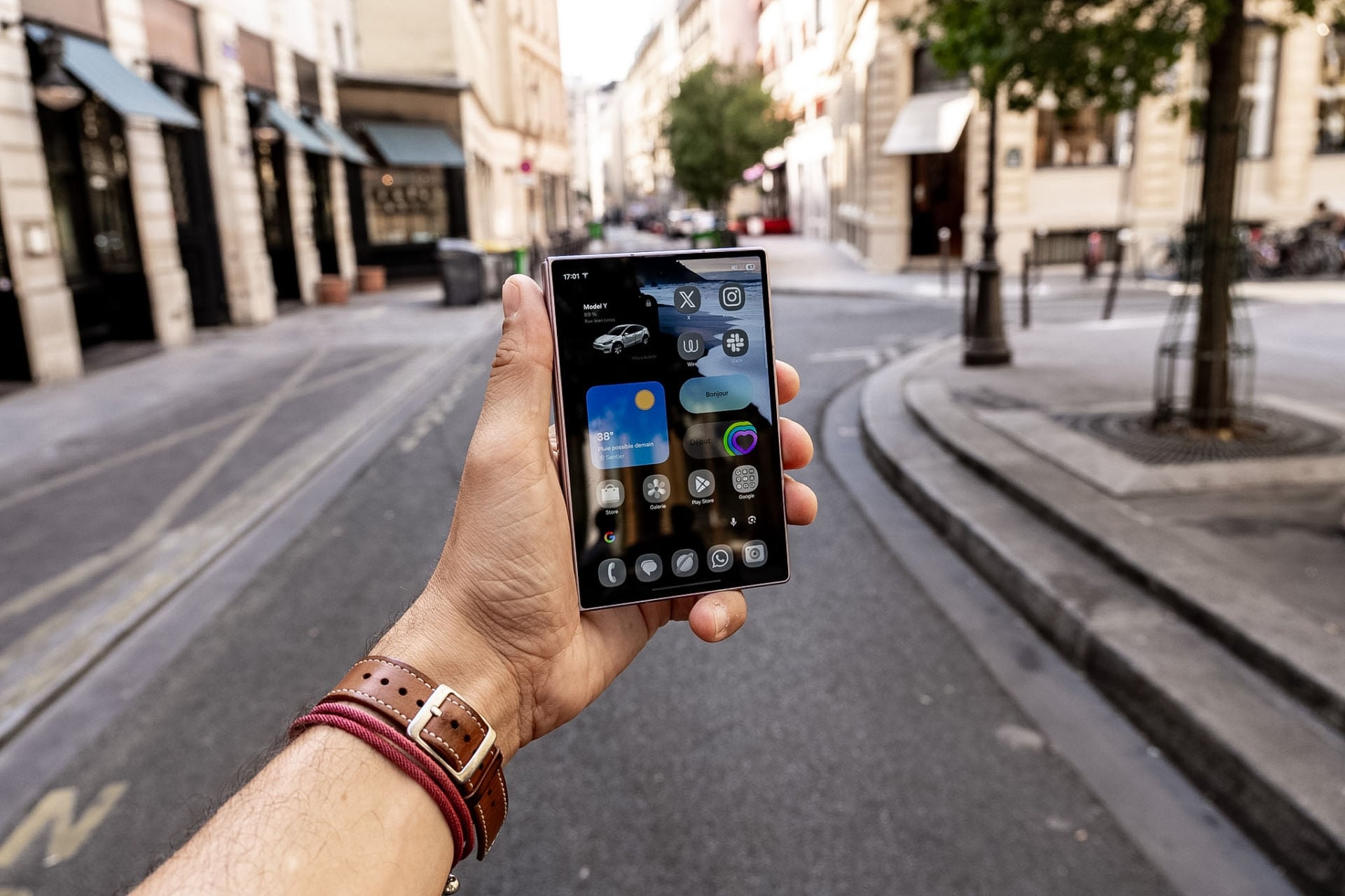 Test Galaxy Z Fold8 Logiciel