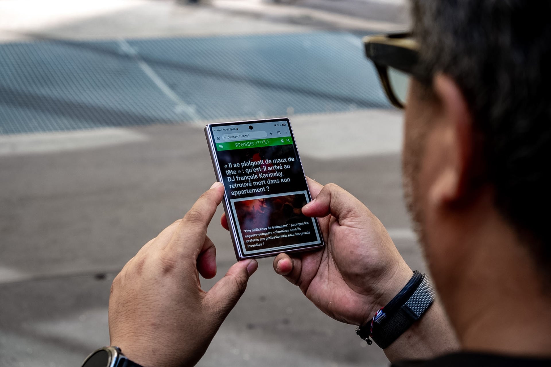 Test Galaxy Z Fold8 Web Ecran Externe