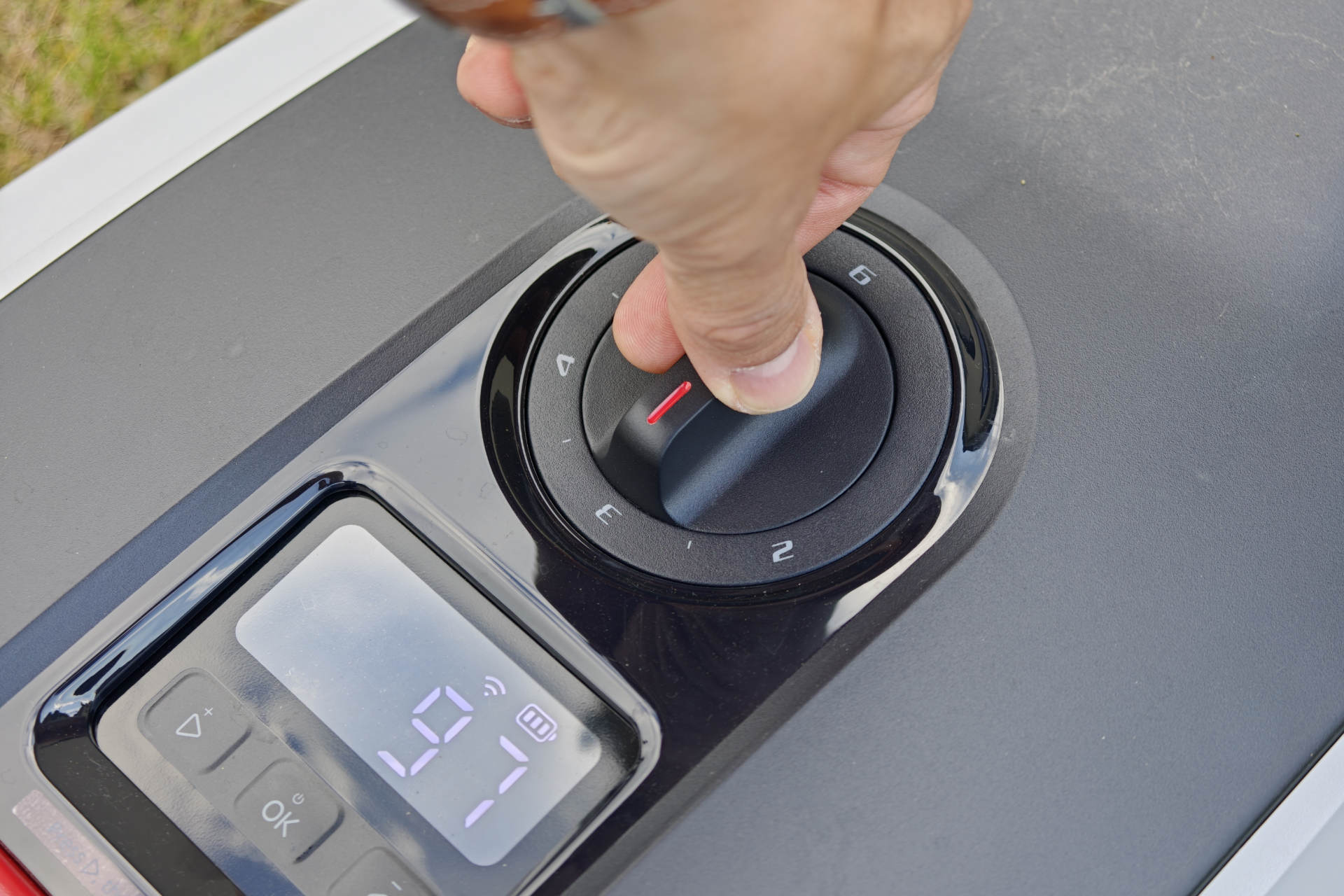 test roborock rockneo q105 hauteur tonte
