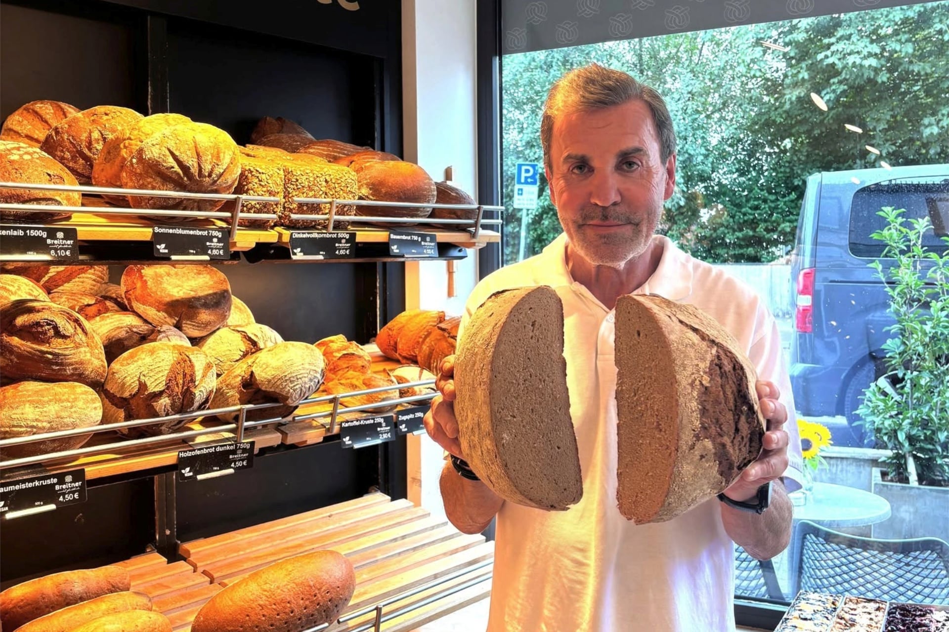 Boulangerie Allemagne Demi Miche 10 Grammes Manquants