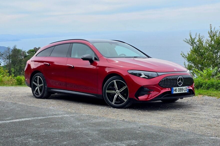 J’ai testé la Mercedes CLA Shooting Brake : vider sa batterie sur autoroute était mission impossible