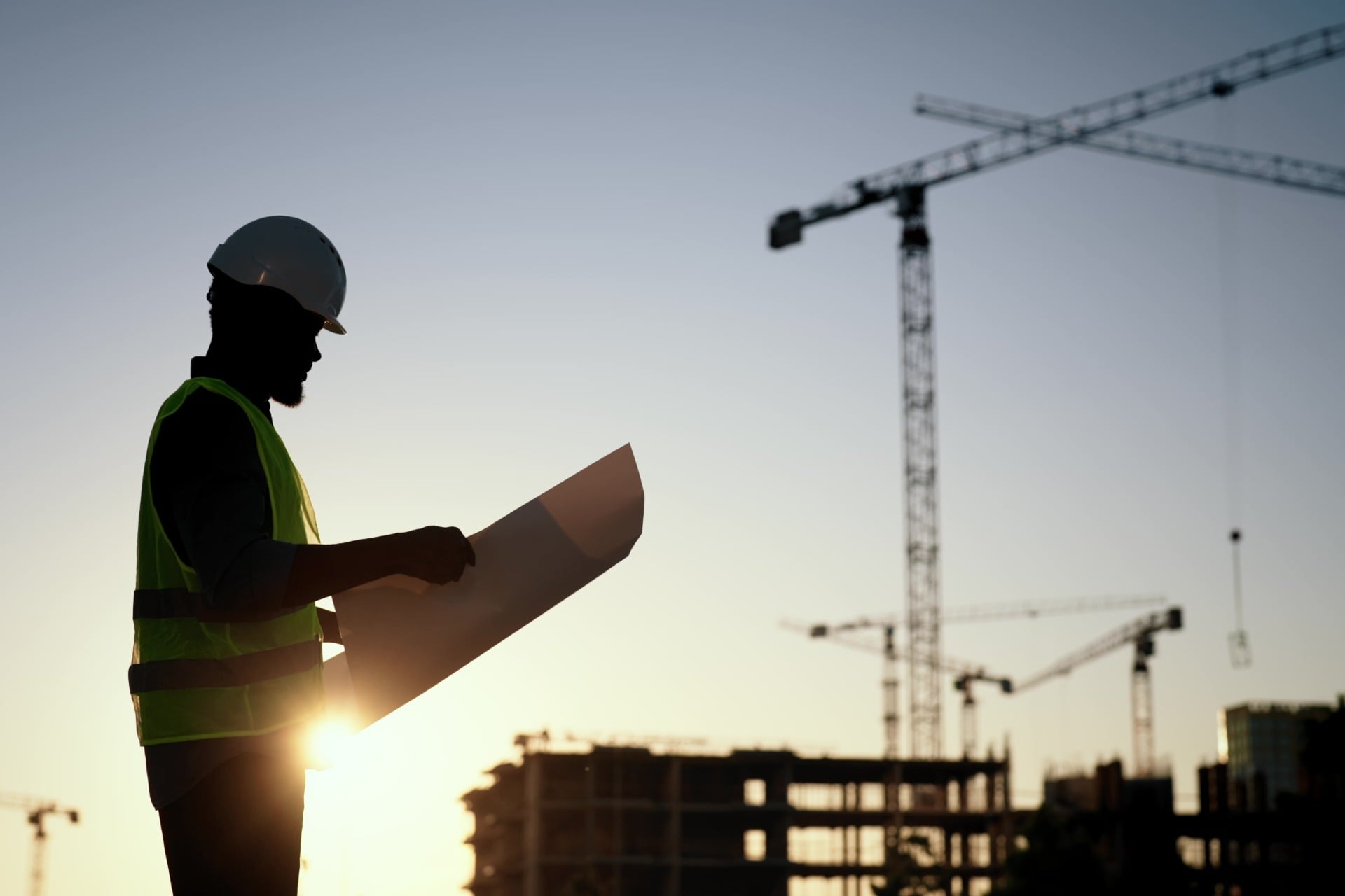 Ouvrier Batiment Centre De Donnees Etats Unis Construction Logement Immeuble (2)