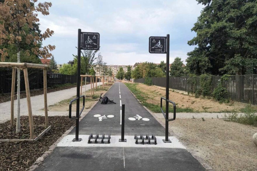Piste Cyclable Strasbourg Dispositif Securite