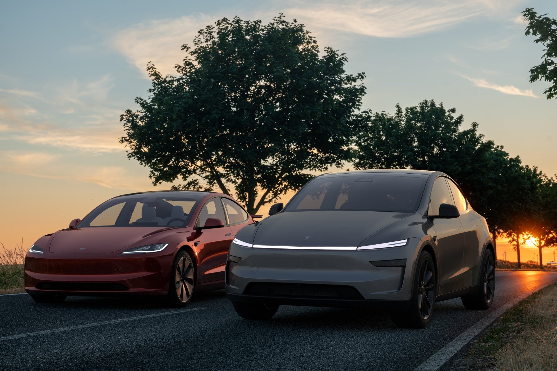 Tesla Feux Rappel