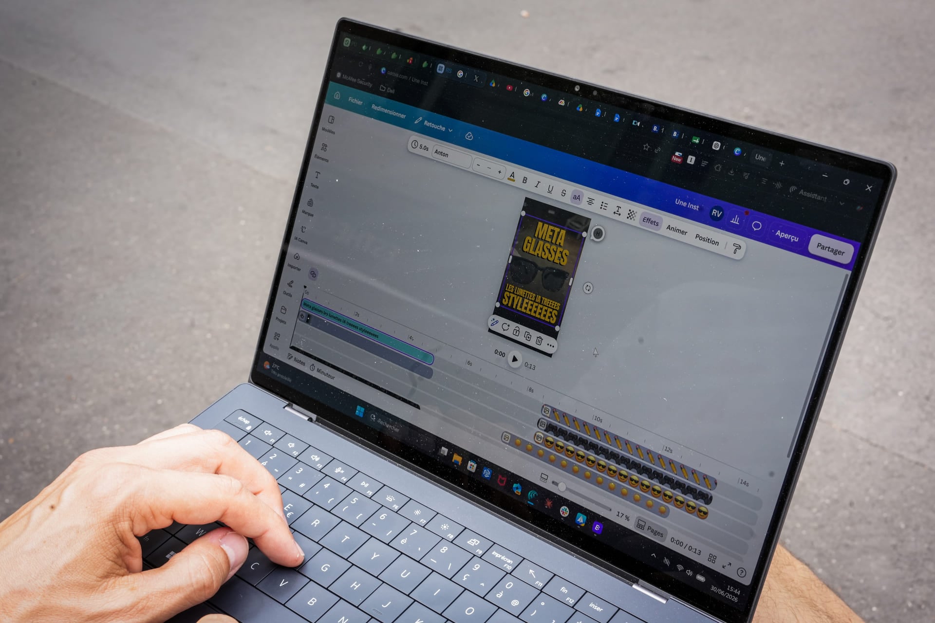 Test Dell Xps 14 Retouche Images