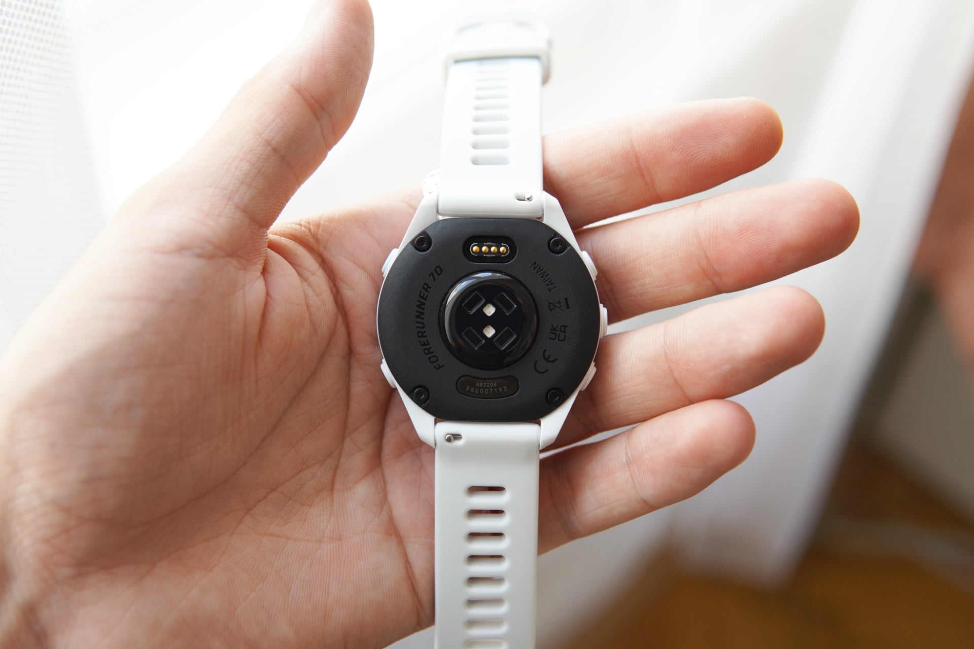 Test Garmin Forerunner 70 Capteurs