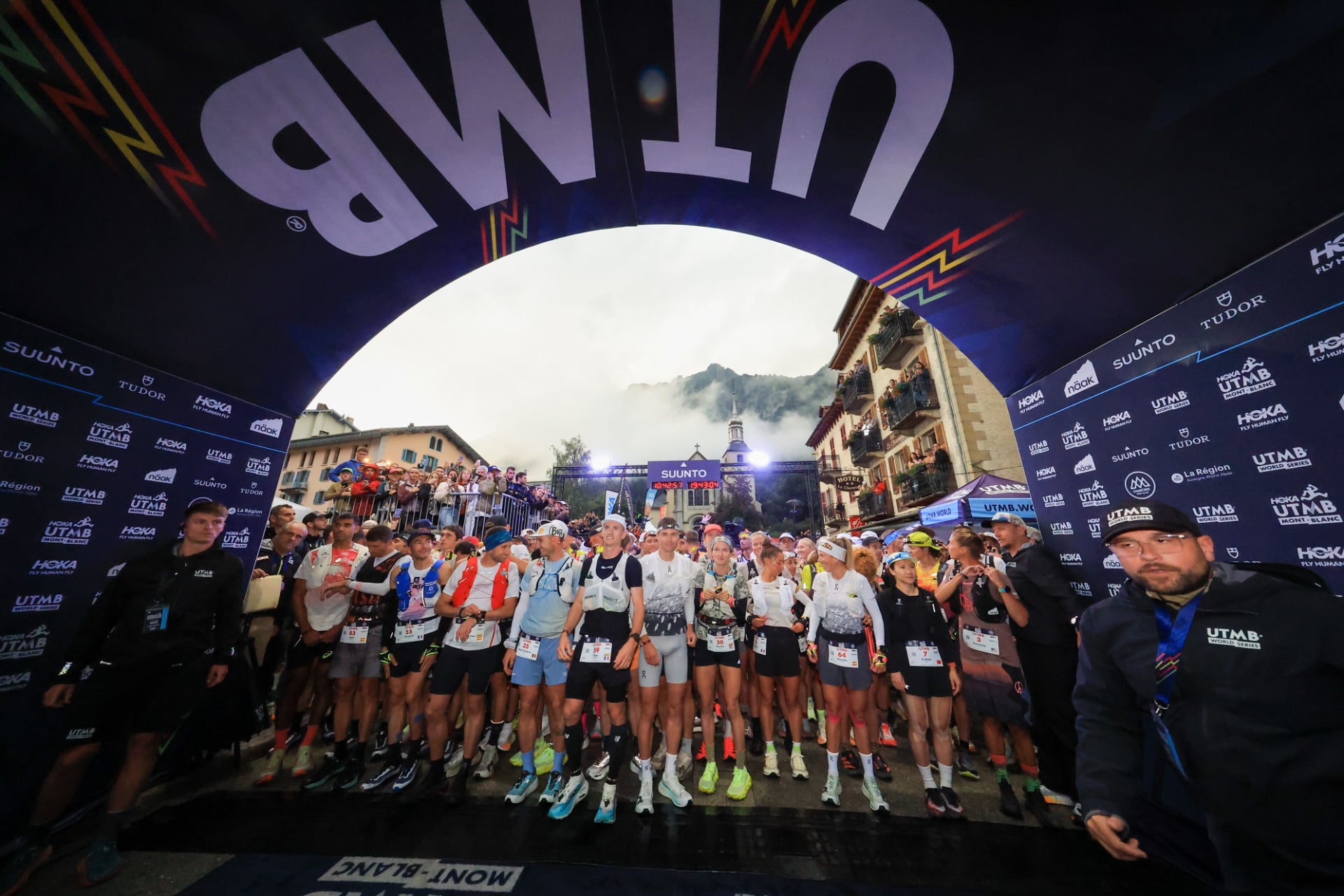 Utmb 2026 Athletes Depart