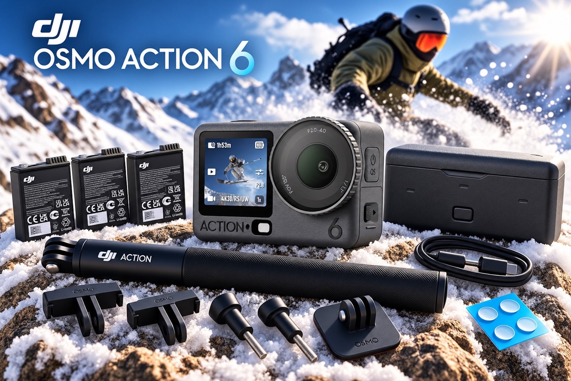 Bundle Aventure Dji Osmo 6 Action