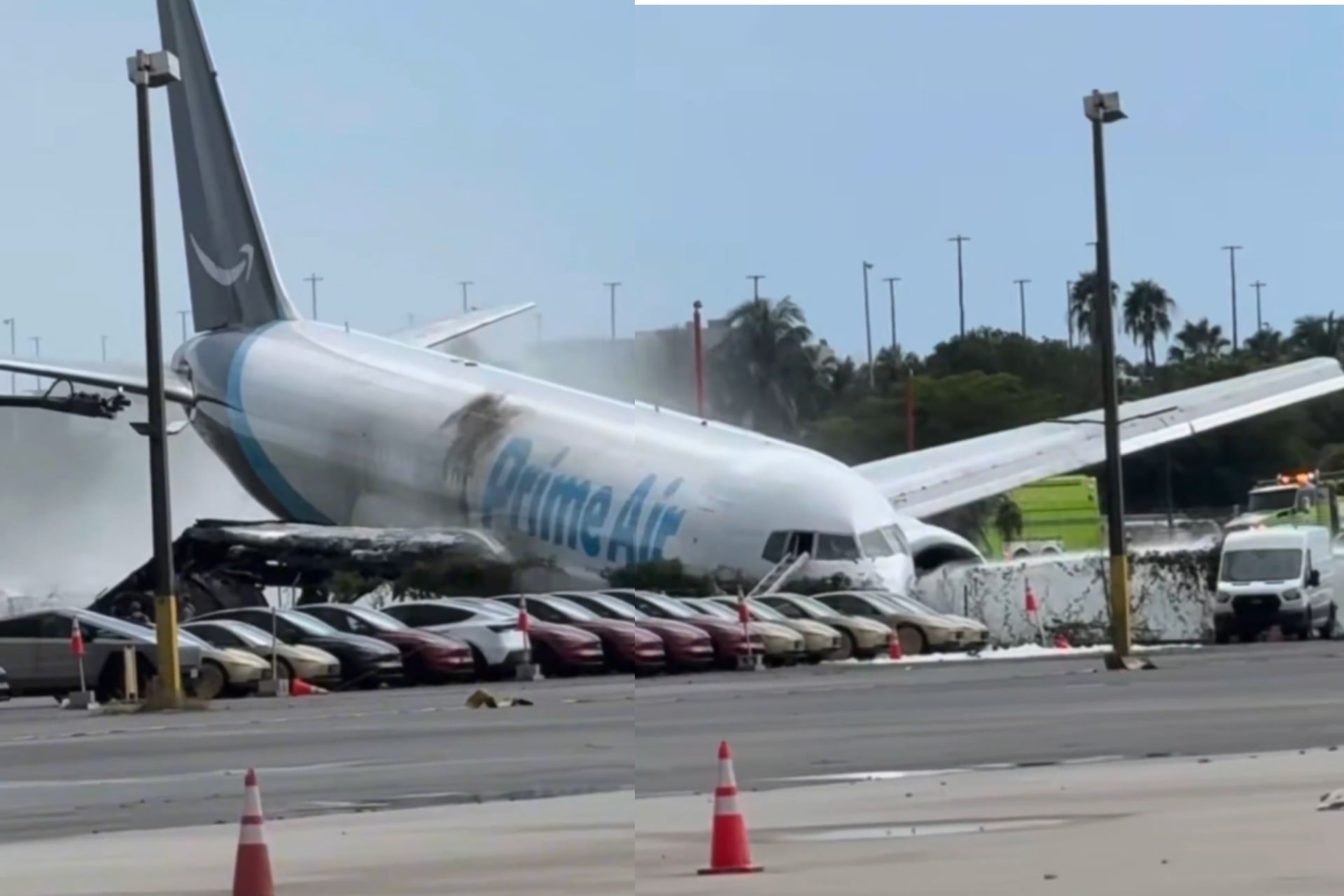 Crash Avion Amazon