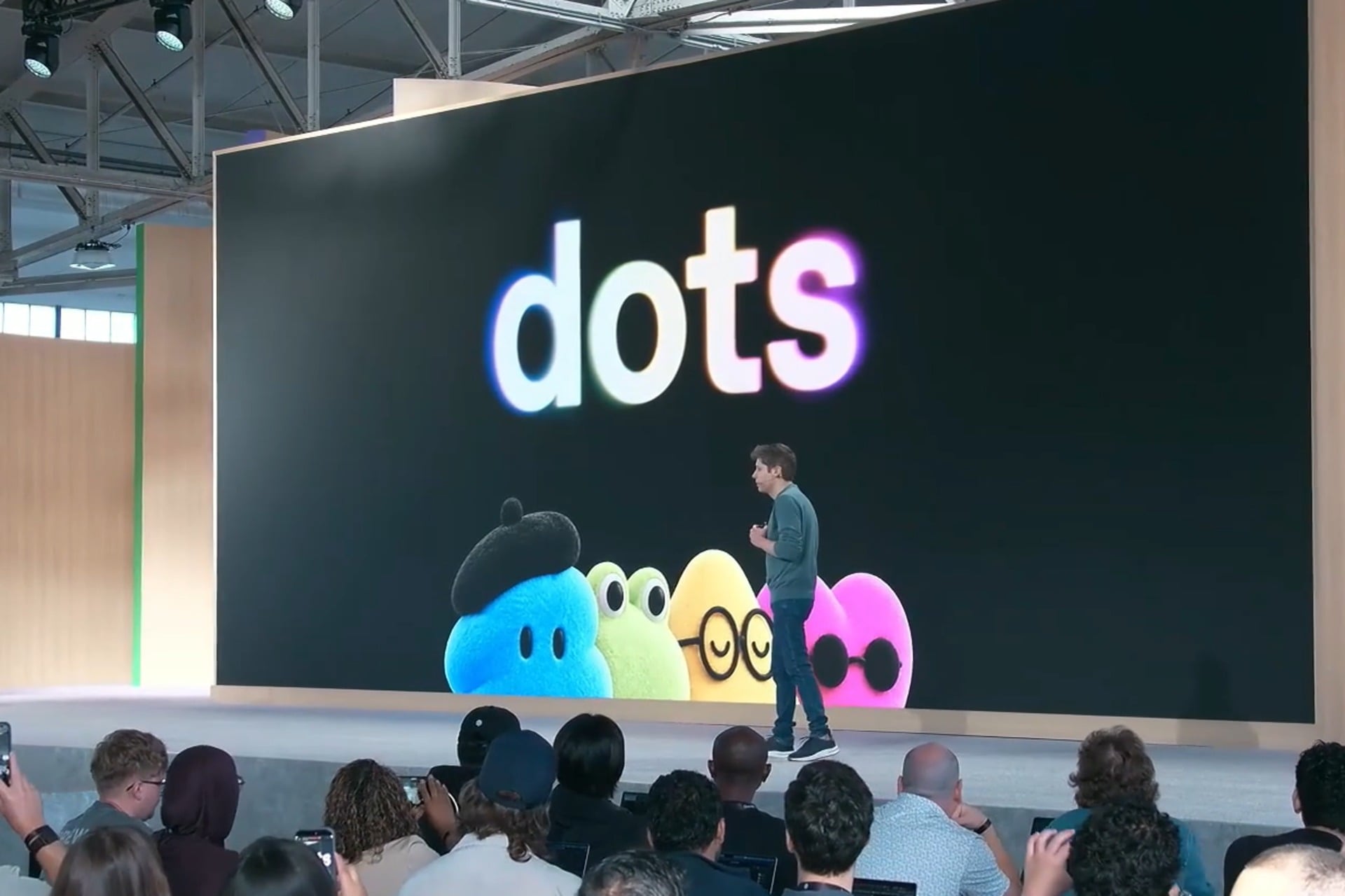 Chatgpt Dots Ia Openai Devday Keynote