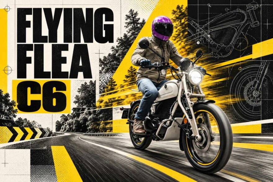 Essai Flying Flea C6 : avec sa première moto électrique 125, Royal Enfield frappe fort !