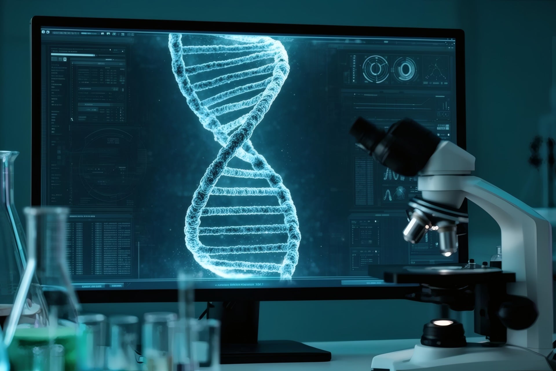 Laboratoire Biotechnologie Intelligence Artificielle Adn Microscope (2)