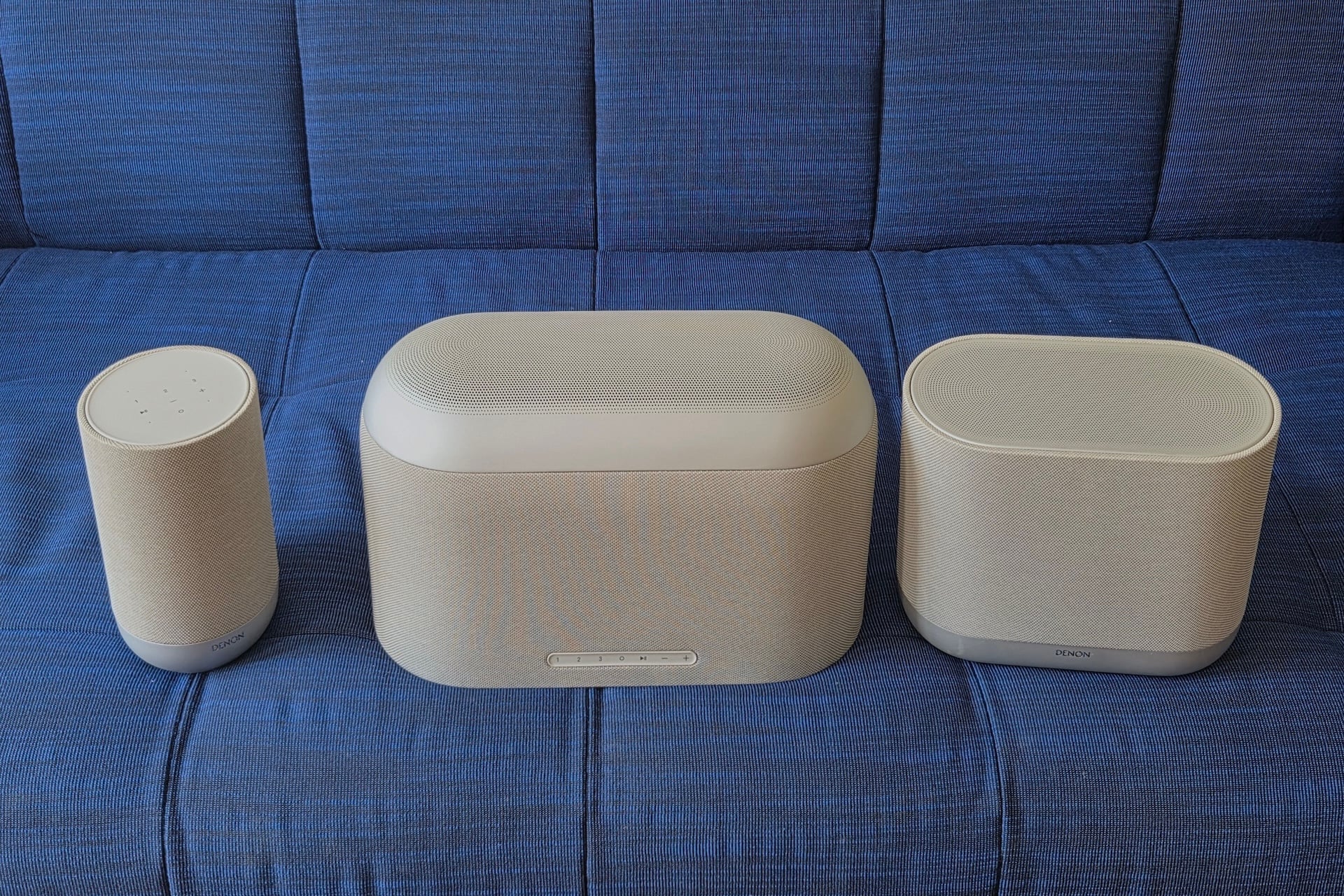 Design des enceintes Denon Home 200,400 et 600