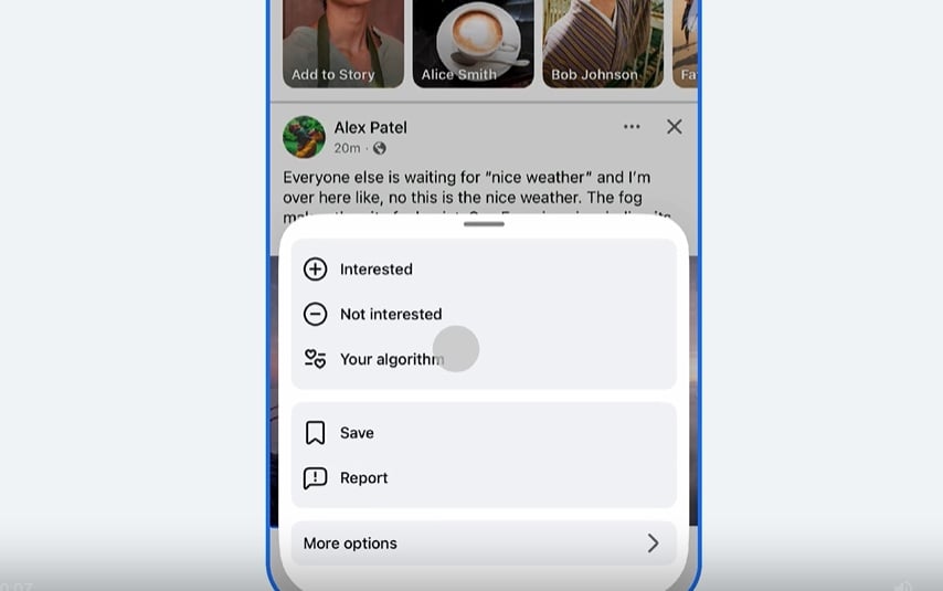 Meta Facebook Algorithme Changement