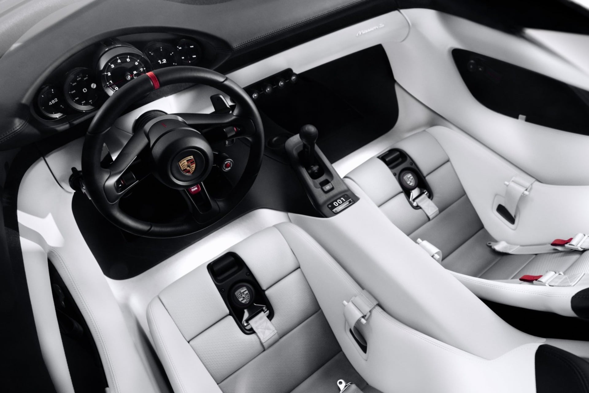 Porsche Mission S (habitacle)