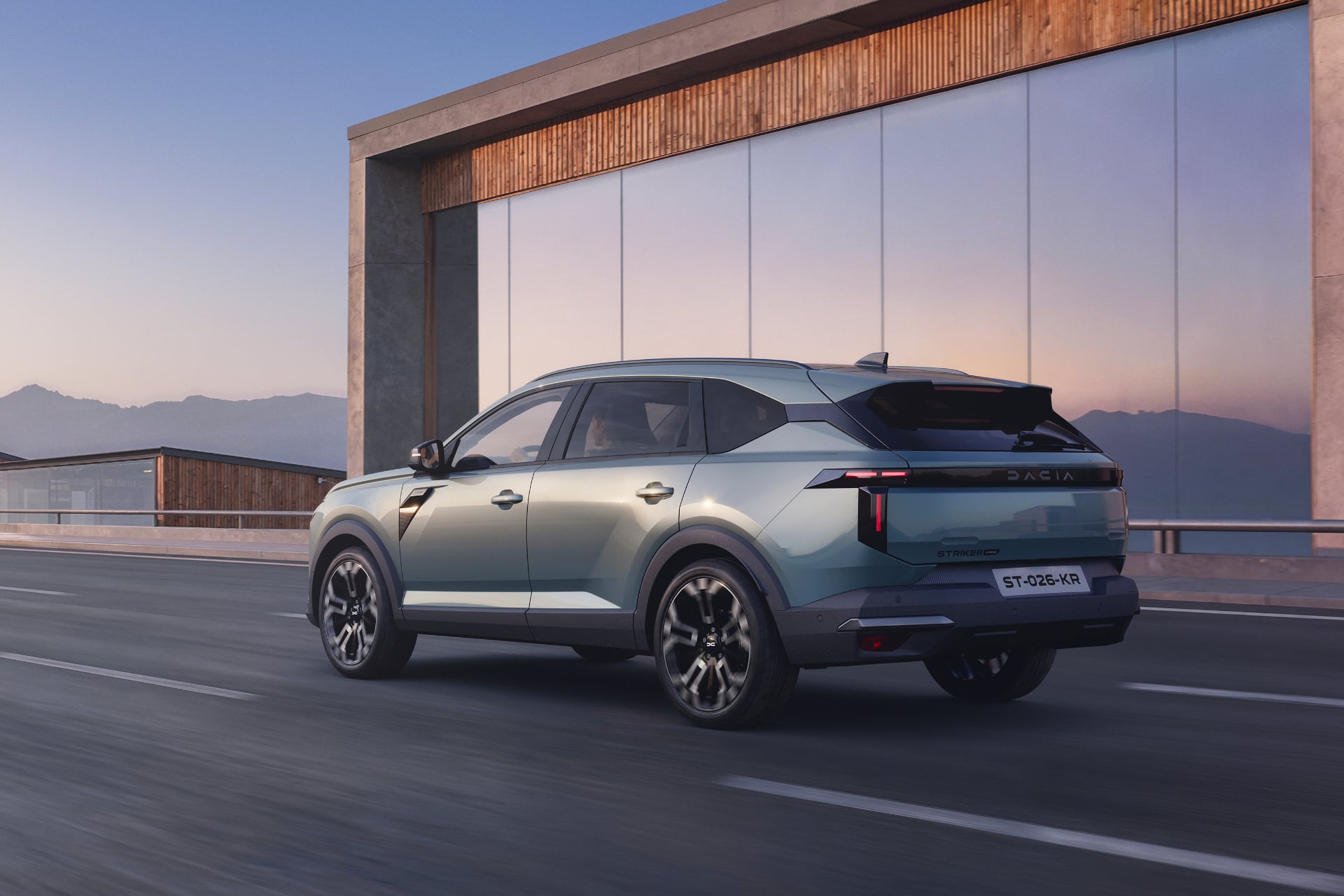 dacia striket 2026 break familial arriere