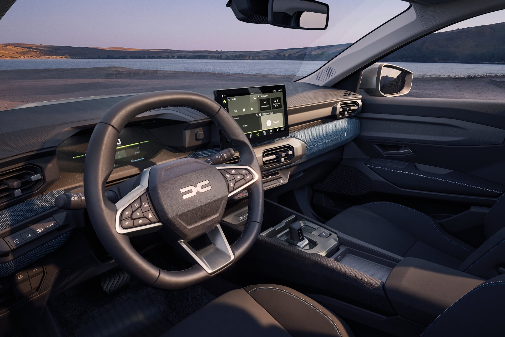 dacia striket 2026 break familial habitacle