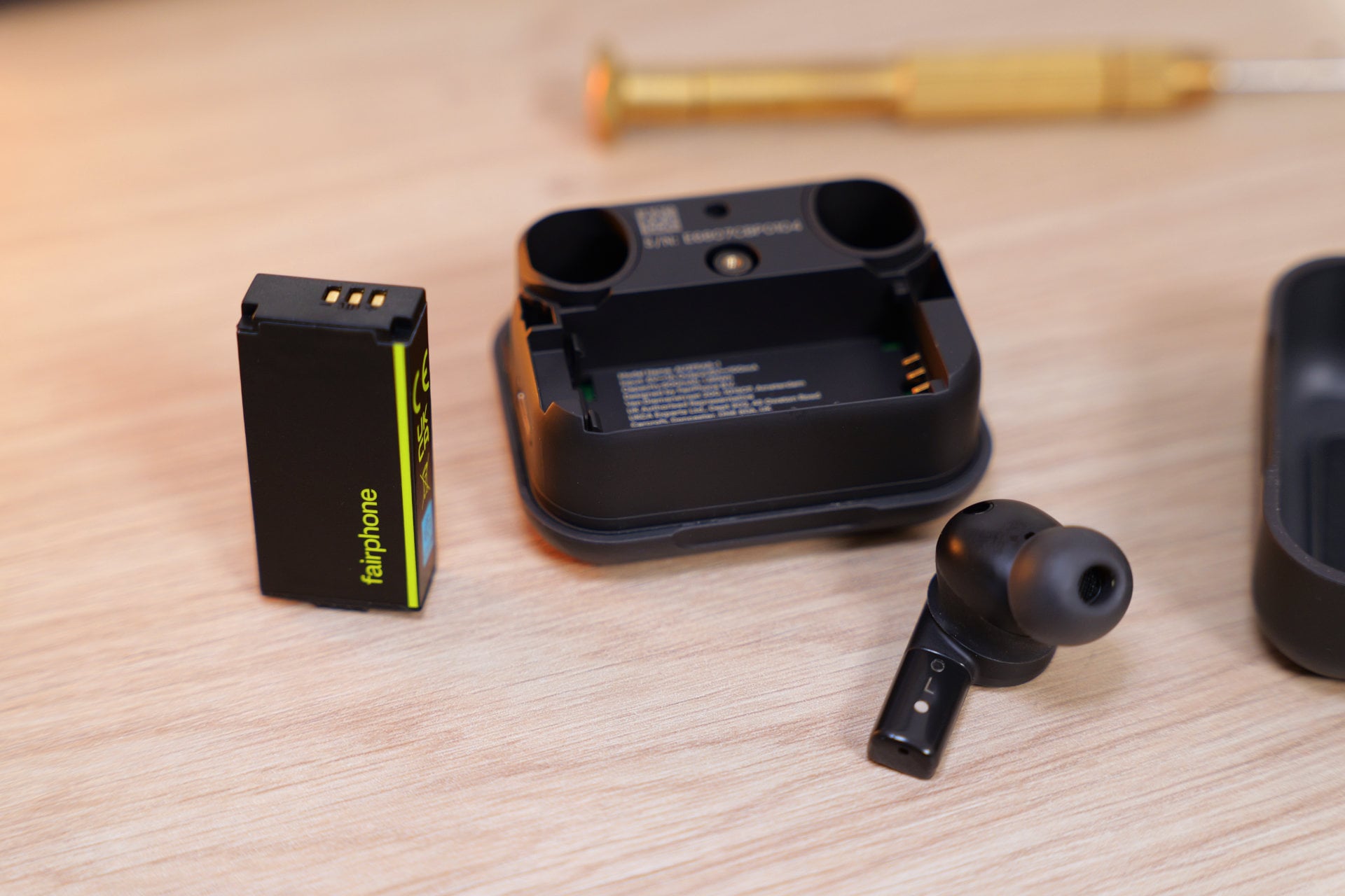 Fairphone Fairbuds 2 Batterie Boitier